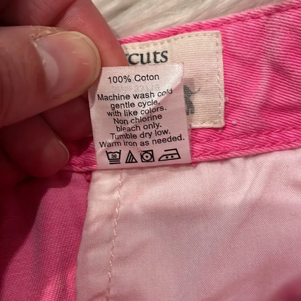 ✨Crewcuts by J Crew Bright Pink Cuffed Chino Shorts